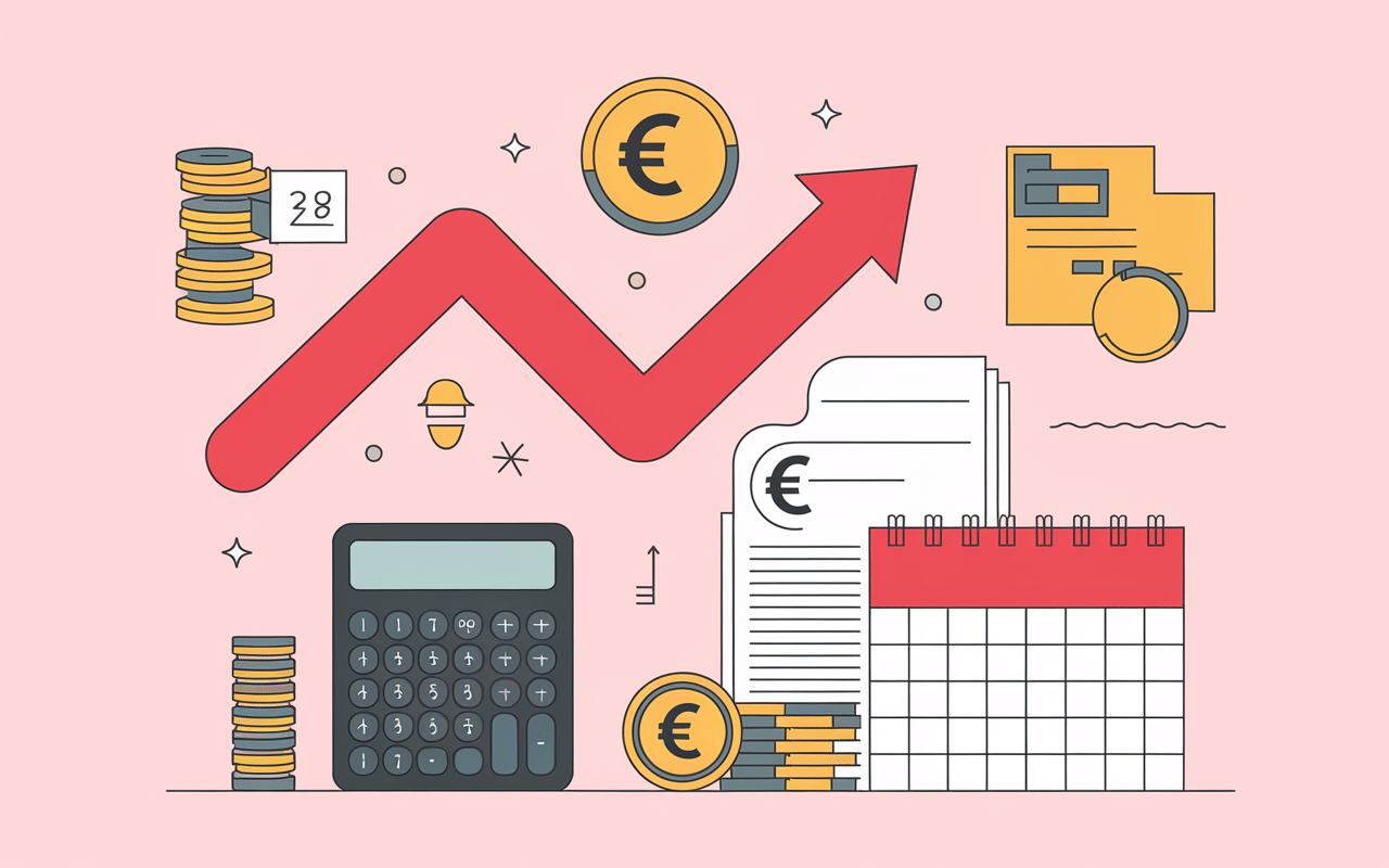 centrale eco economie energie graphique euros