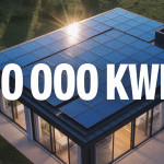 combien de panneaux photovoltaïques pour 10000 kw toiture maison