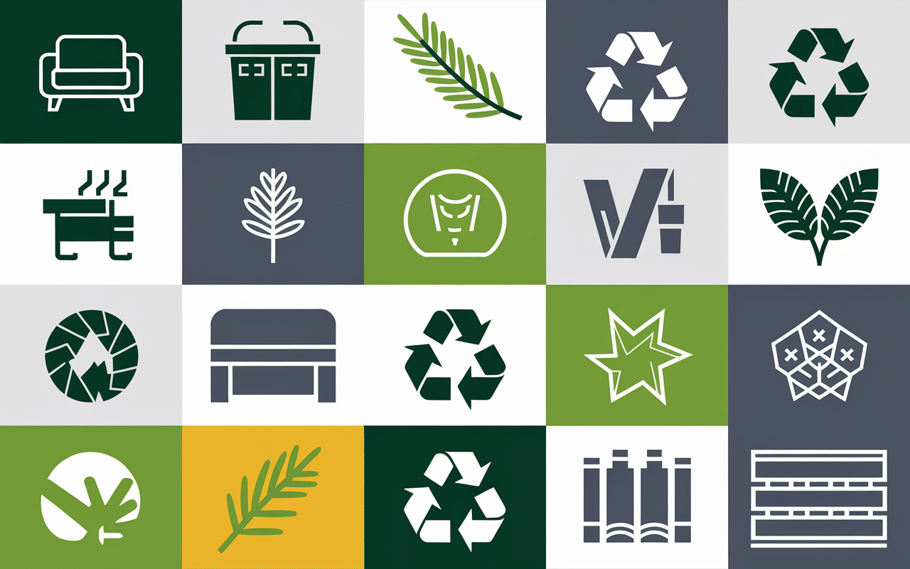 Déchets triés acceptés à la déchèterie Coublevie