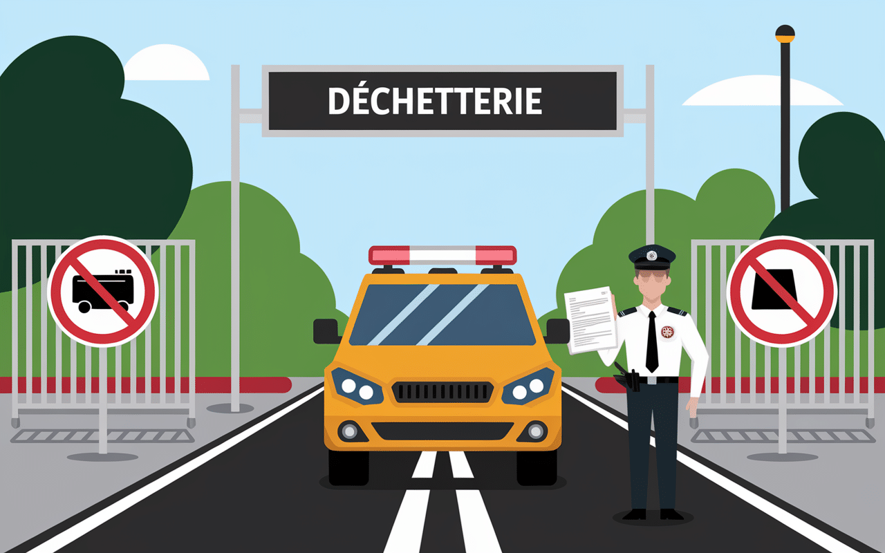 Accès règlementation entrée déchetterie Seclin