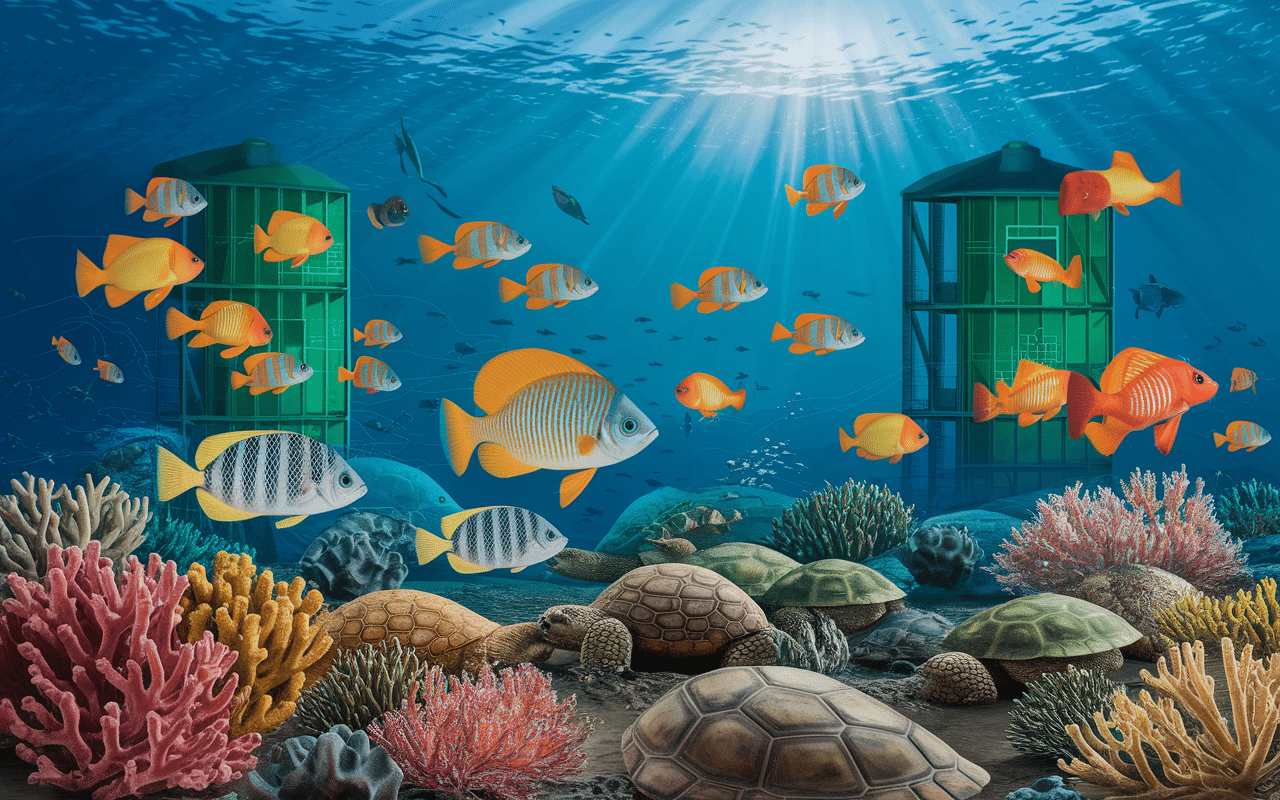 Écosystème protégé deep offshore technology structures écologiques