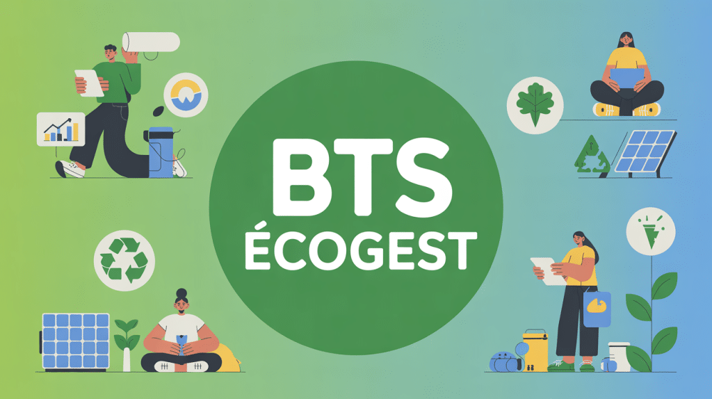 Etudiants ecogest sur projets écologiques