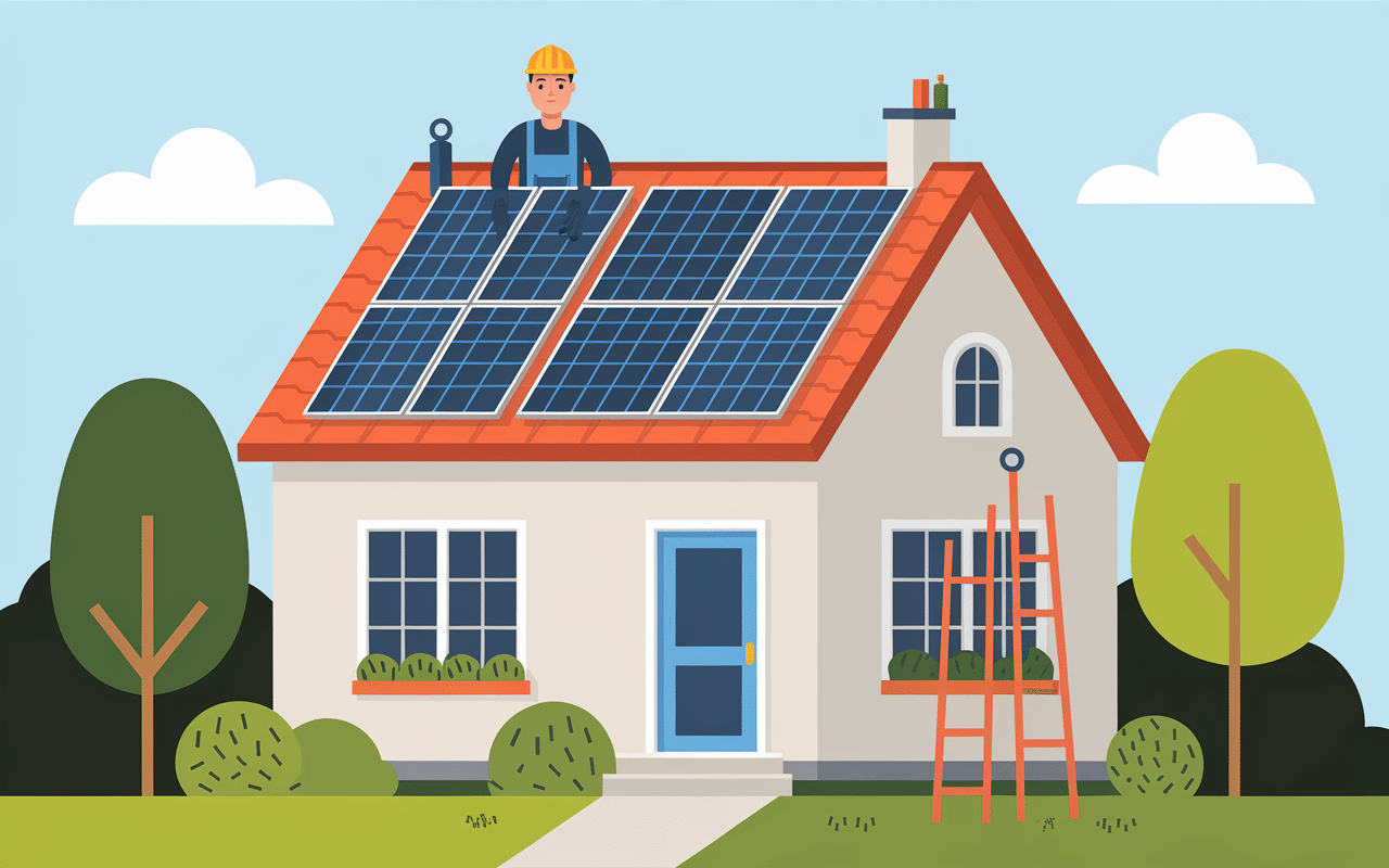 Installation kit transformation ballon électrique en chauffe eau solaire technicien