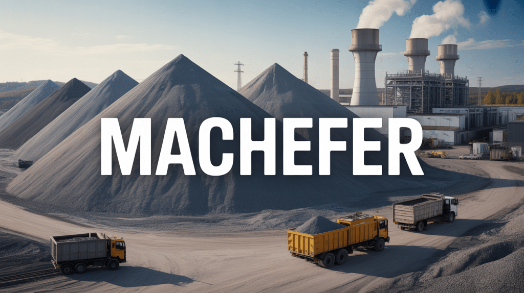 vue industrielle de machefere avec centrale électrique