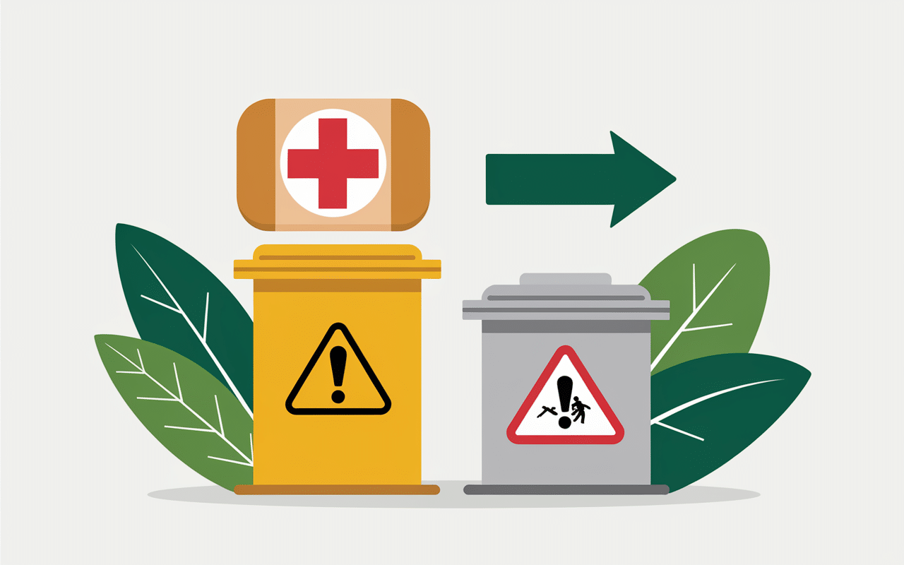 ou jeter briquet croix poubelle jaune flèche poubelle grise