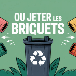 ou jeter les briquets illustration déchets tri