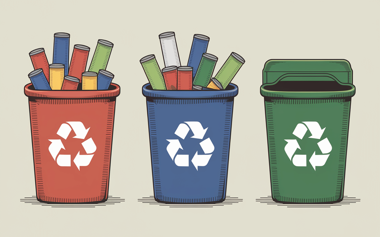 ou jeter les briquets tri images