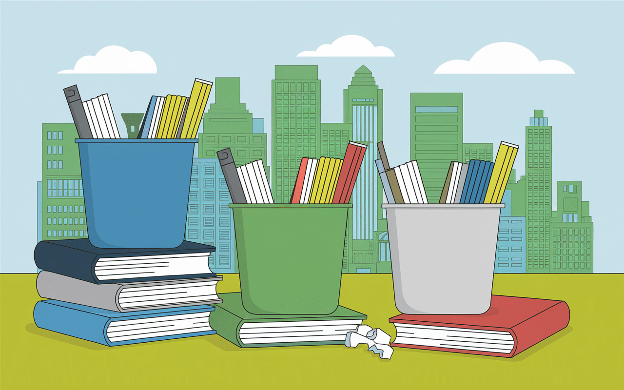 ou jeter les livres tri déchetterie