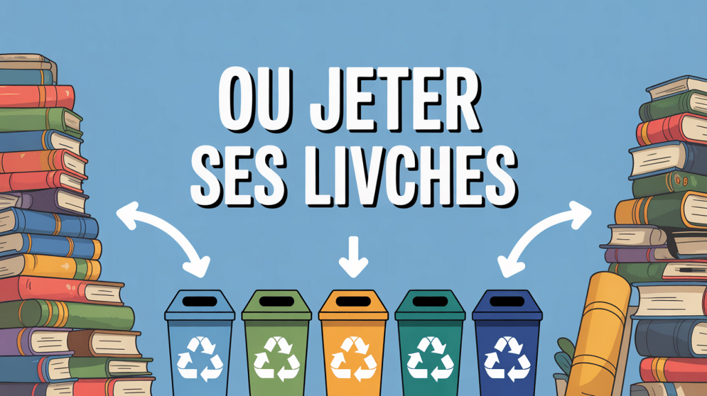 ou jeter les livres illustration destinations