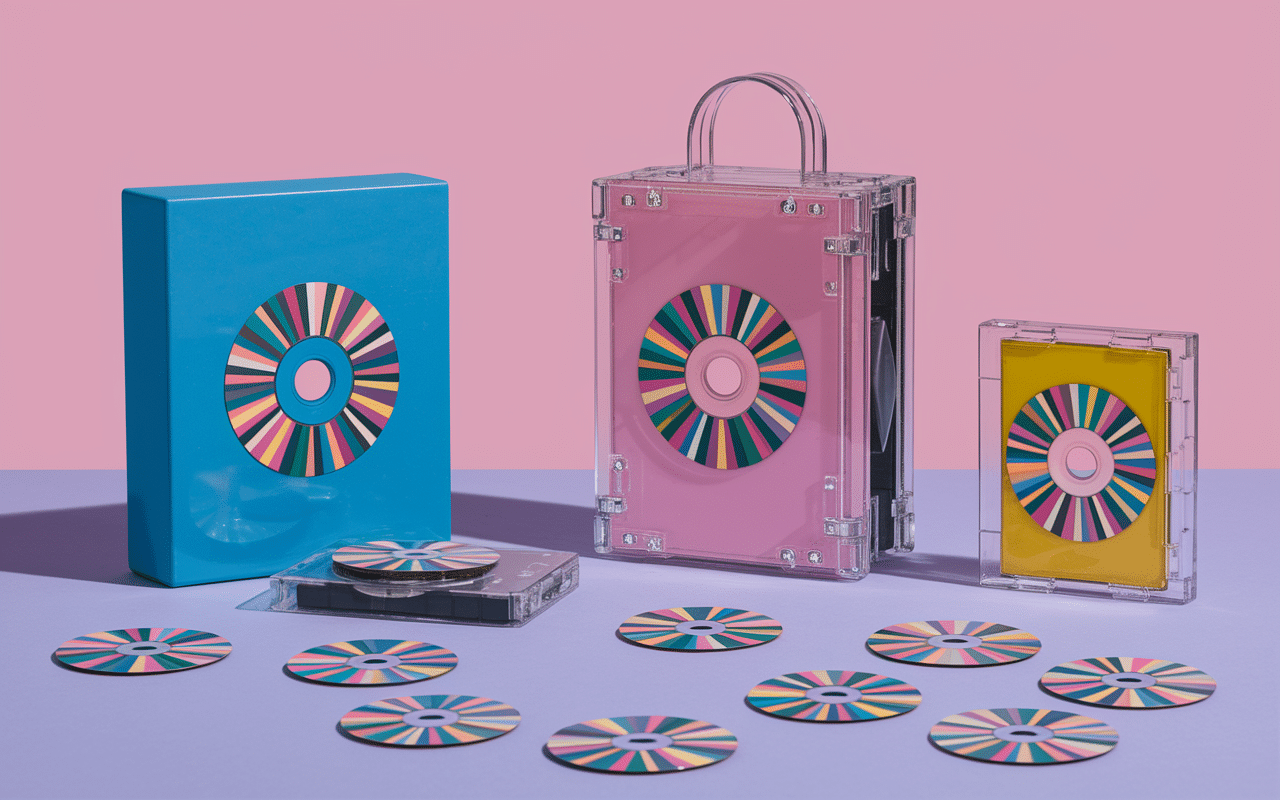 Solutions alternatives recyclage CD poubelle jaune