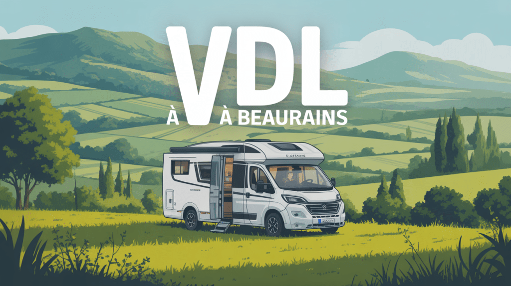 Camping-car VDL Beaurains paysage nord France