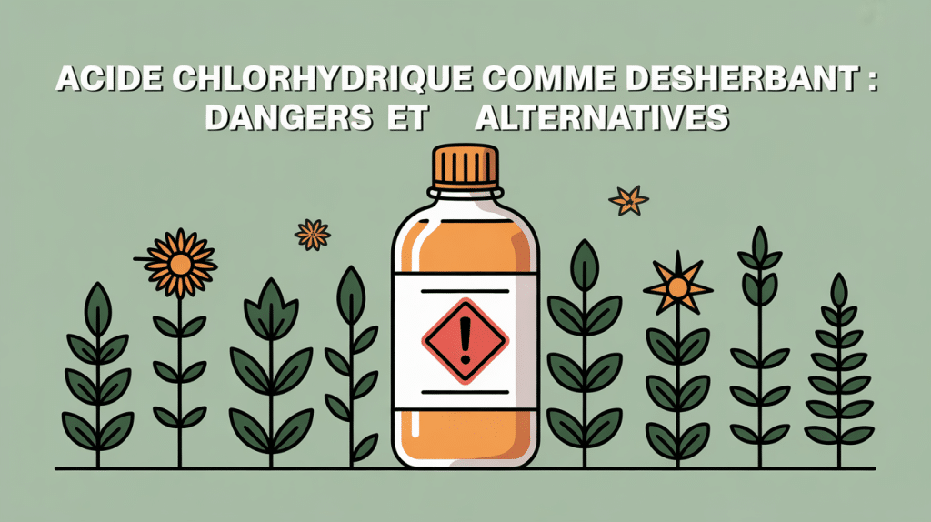 acide chlorhydrique désherbant image danger alternatif