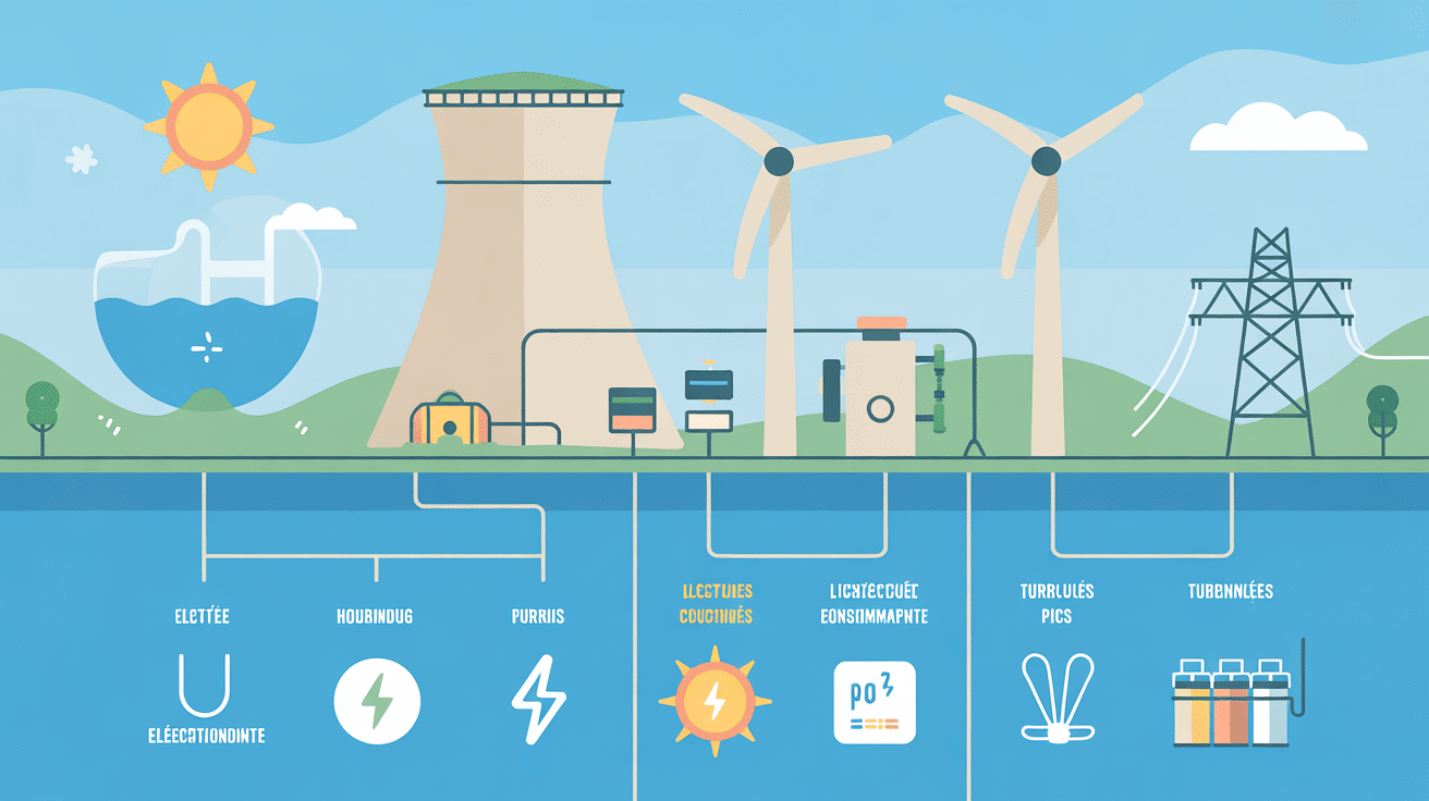 diagramme fonctionnement step barrage de grand maison
