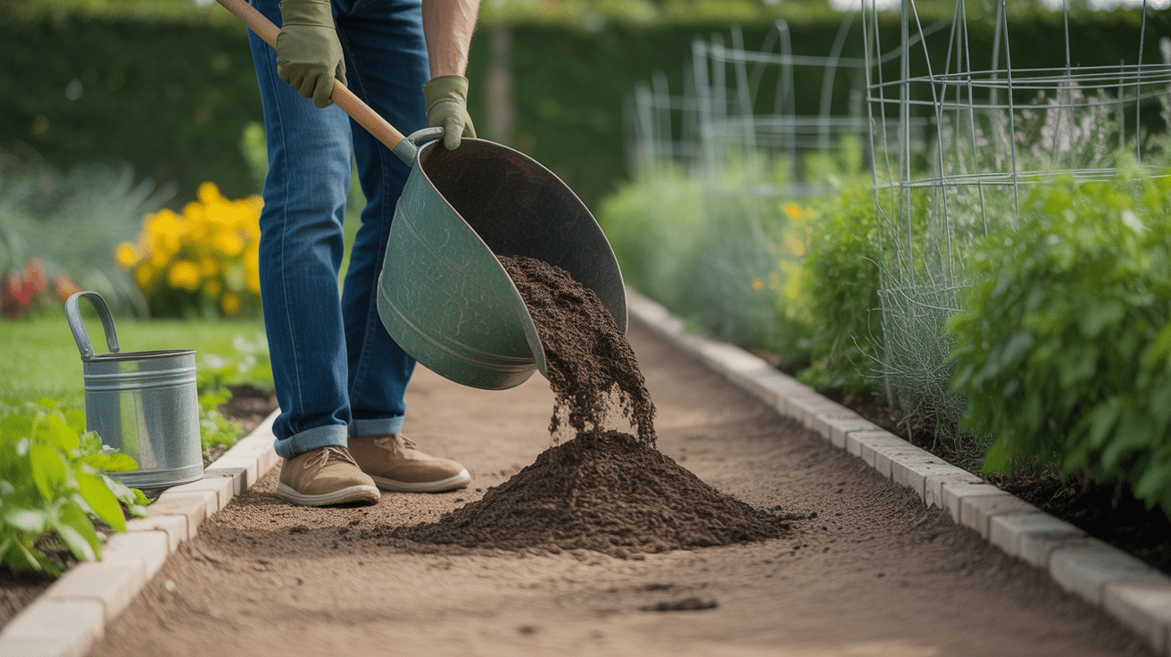 cendre de bois désherbant utilisation allée potager