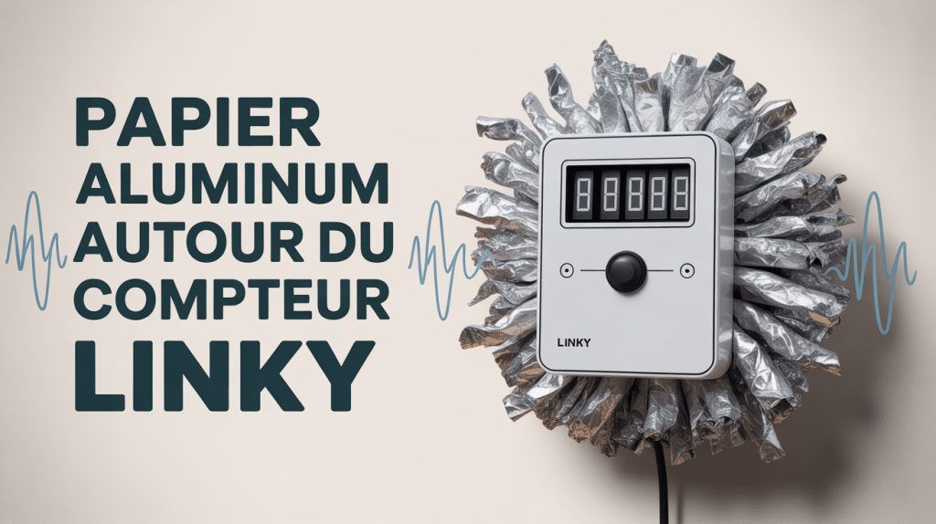 compteur linky papier aluminium ondes