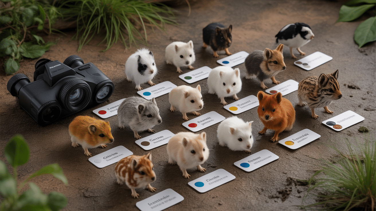 crottes de crapaud et autres animaux comparer