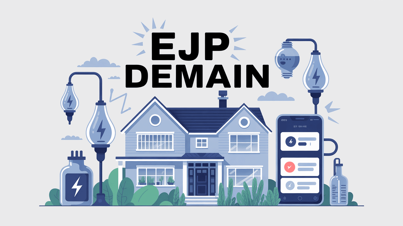 Jour ejp demain illustration maison compteur smartphone