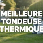 meilleur tondeuse thermique pelouse verte