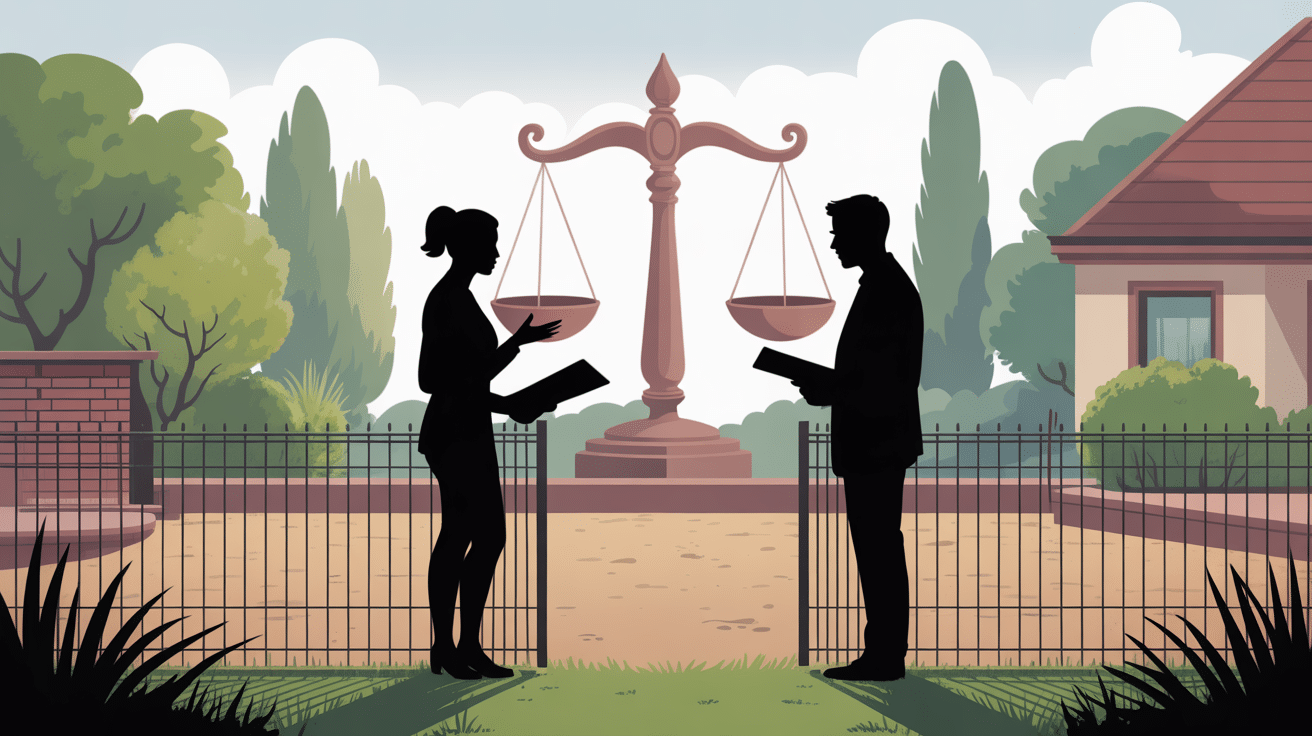 Mon voisin a enlevé la haie mitoyenne résolution conflit