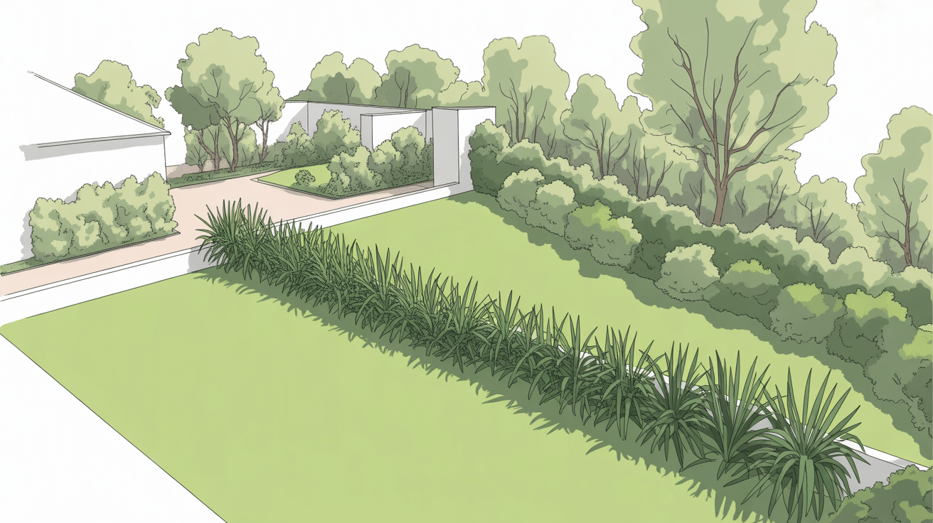 Mon voisin a enlevé la haie mitoyenne limite cadastrale