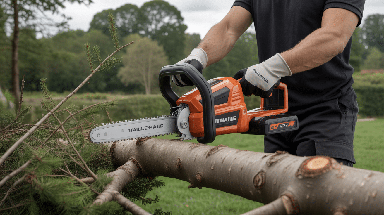 taille haie à batterie professionnel coupant branches épaisses lithium