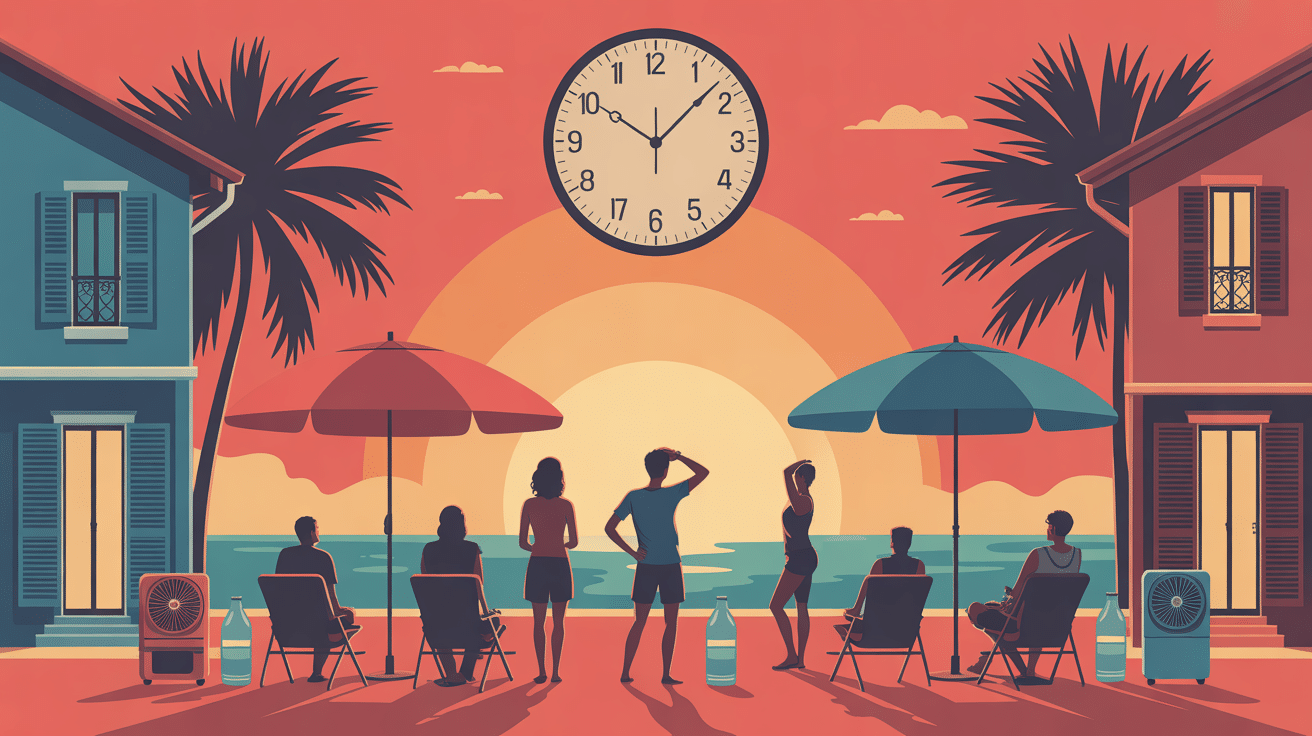 Impacts chaleur prévisions été 2024 France