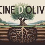 racine d olivier visible sous terre paysage mediterraneen
