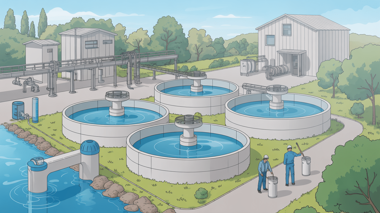 Schéma station eaux Grand Paris Sud