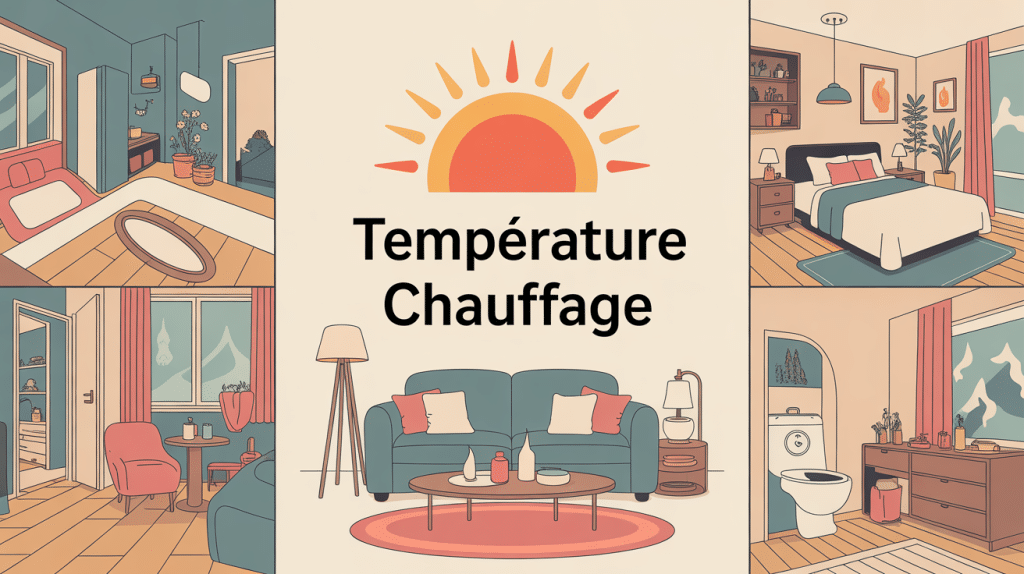 illustration a combien mettre le chauffage maison confortable