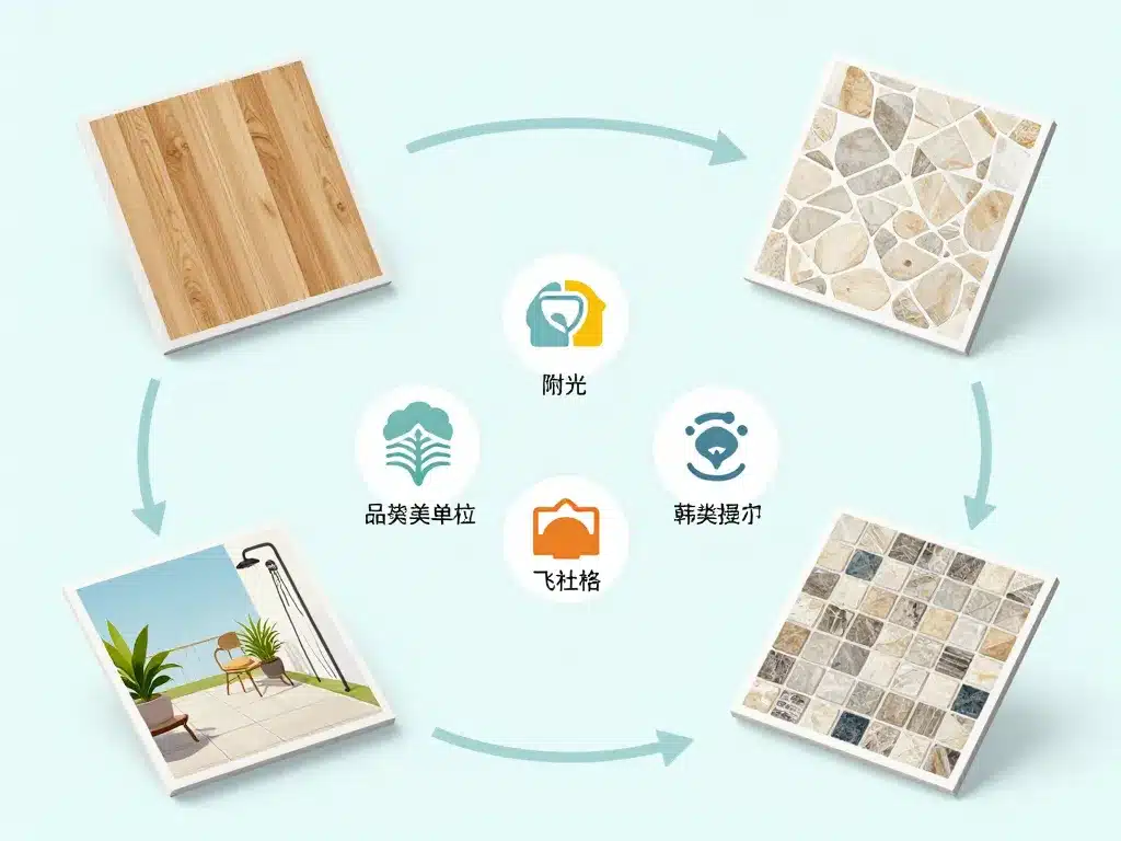 Carrelage plan de campagne sélection projet