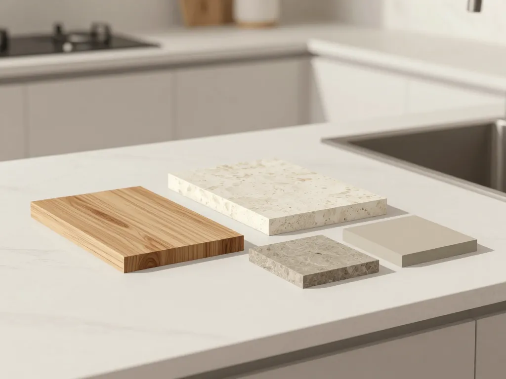 egger plan de travail différents décors et finitions sur comptoir