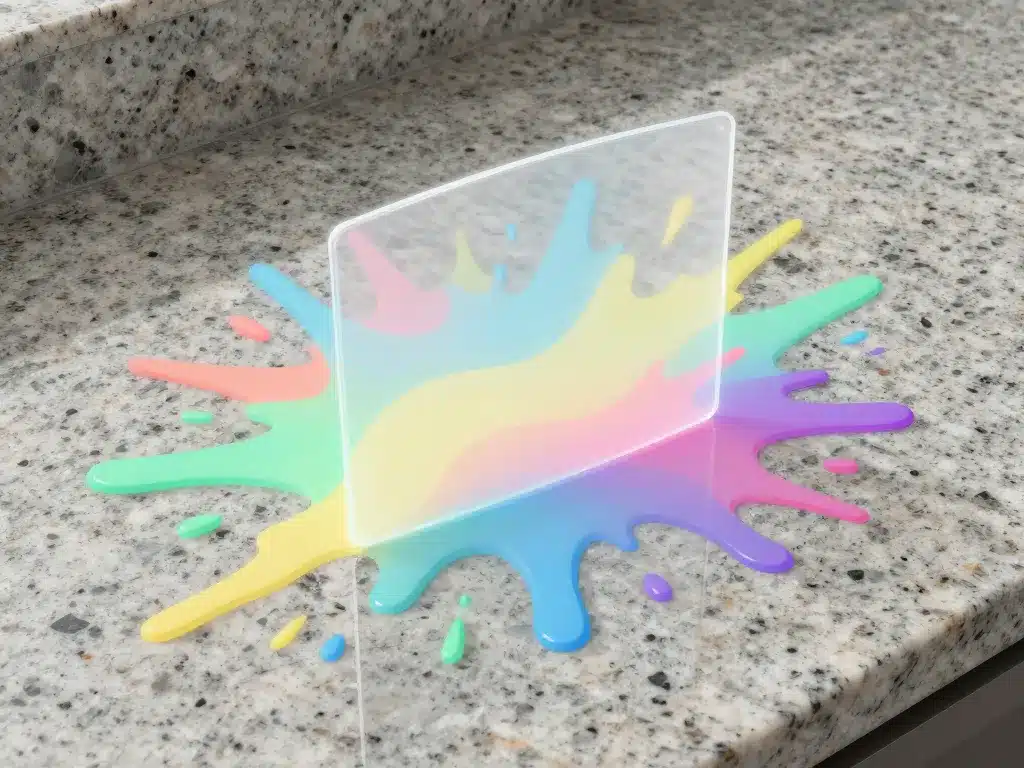 entretien plan de travail granit protection contre taches