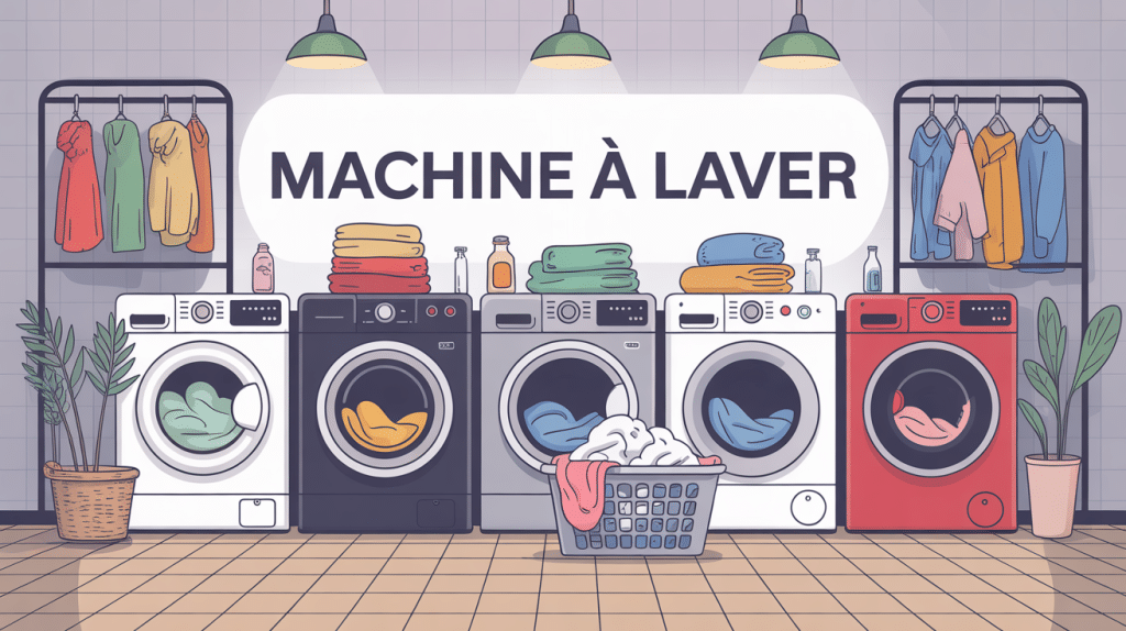 machine à laver comment choisir dans une buanderie moderne