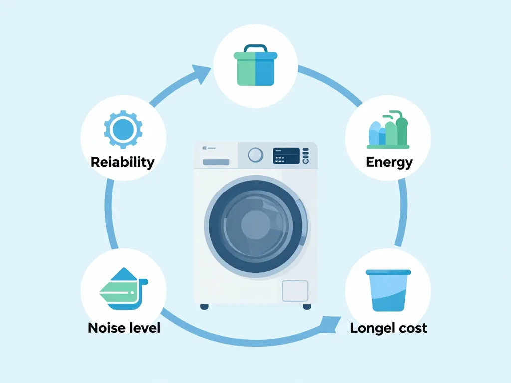 machine à laver meilleur rapport qualité prix, critères fiabilité et économies