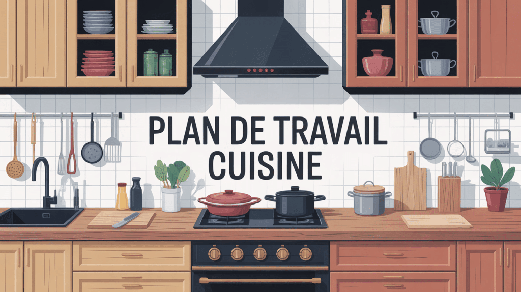 Meilleur plan de travail cuisine en matériaux variés
