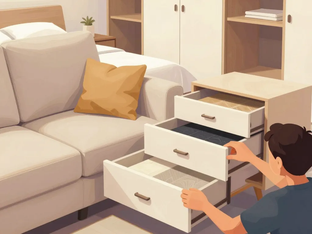 Choix et contrôle qualité meubles plan de campagne en showroom