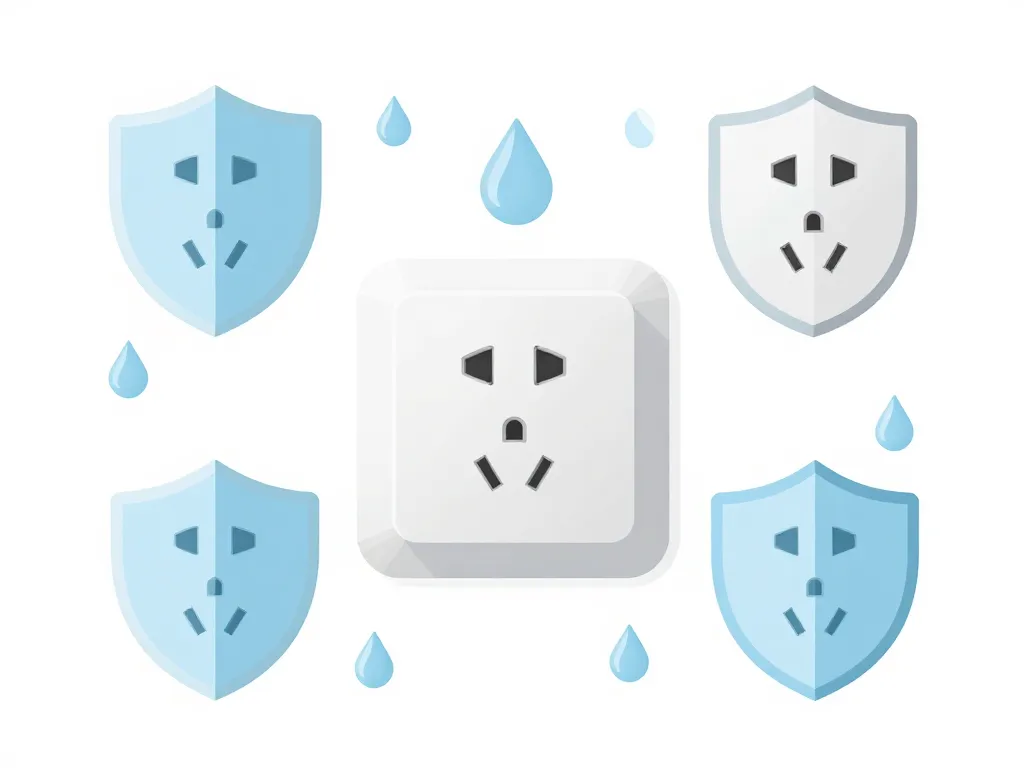 sécurité et normes prise encastrable plan de travail cuisine