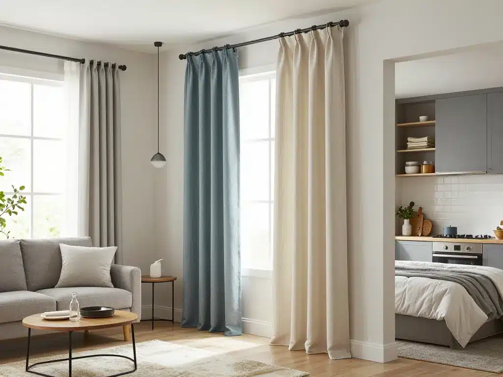 rideau tendance 2024 salon chambre cuisine inspiration