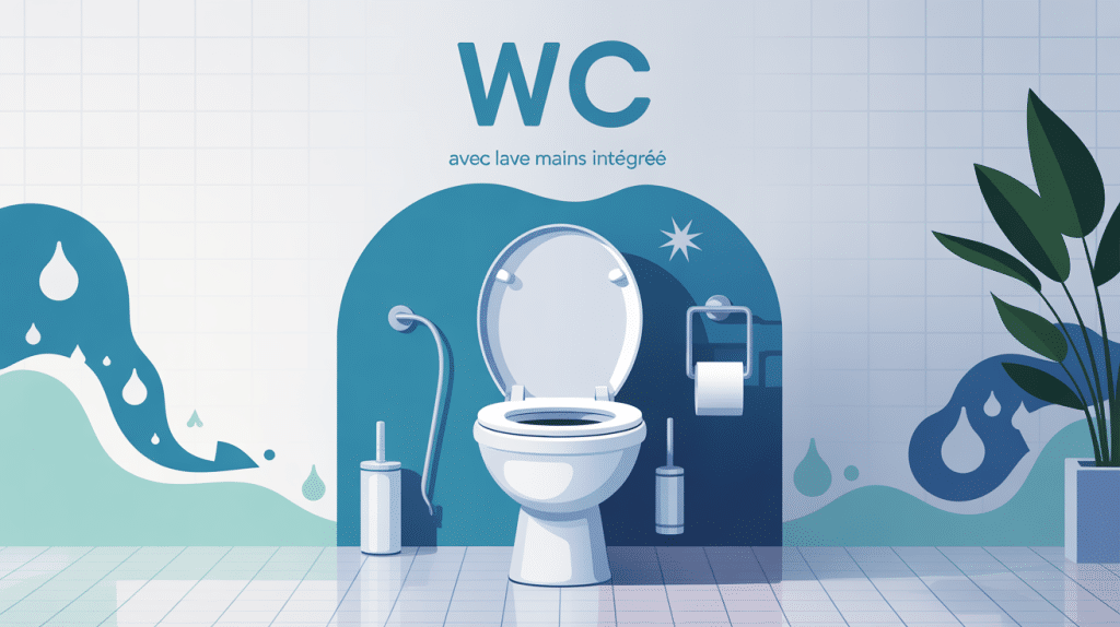 wc avec lave main avantages inconvénients compact et épuré