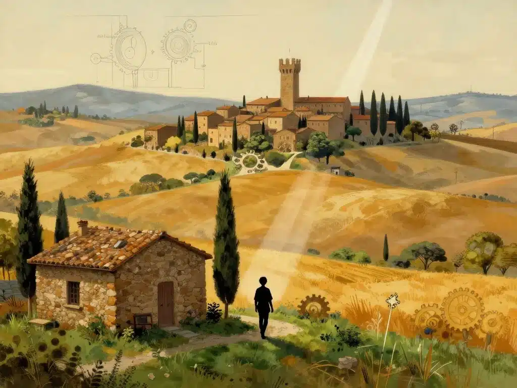 anchiano vinci tuscany maison natale léonard parcours créatif