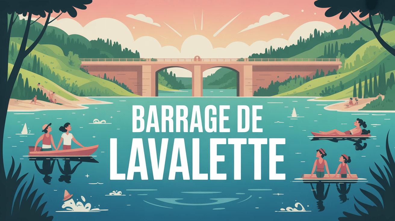 barrage de lavalette lac loisirs nautiques baignade