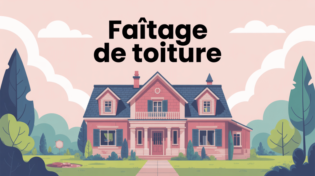 illustration faitage toiture protection étanchéité