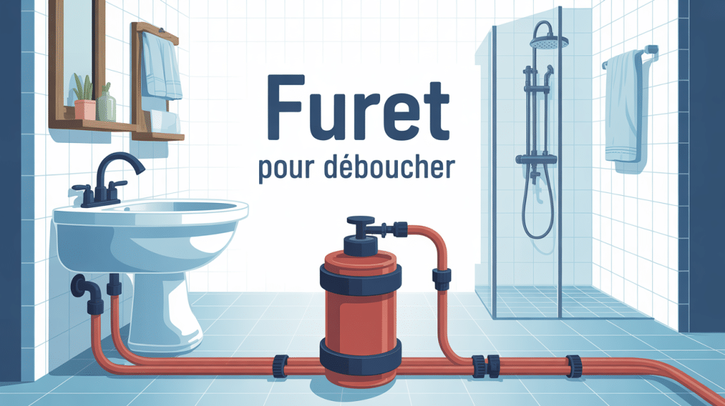 furet pour déboucher canalisation domestique