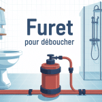 furet pour déboucher canalisation domestique