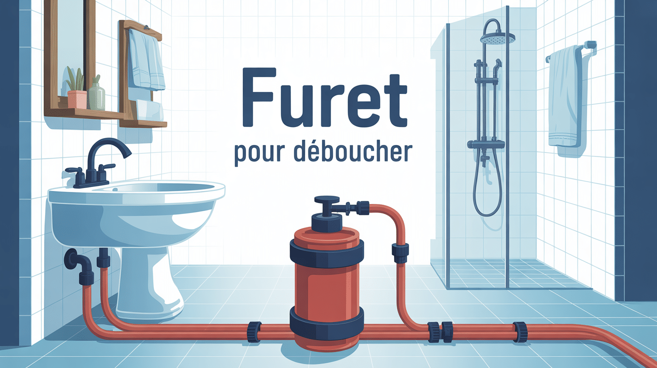 furet pour déboucher canalisation domestique
