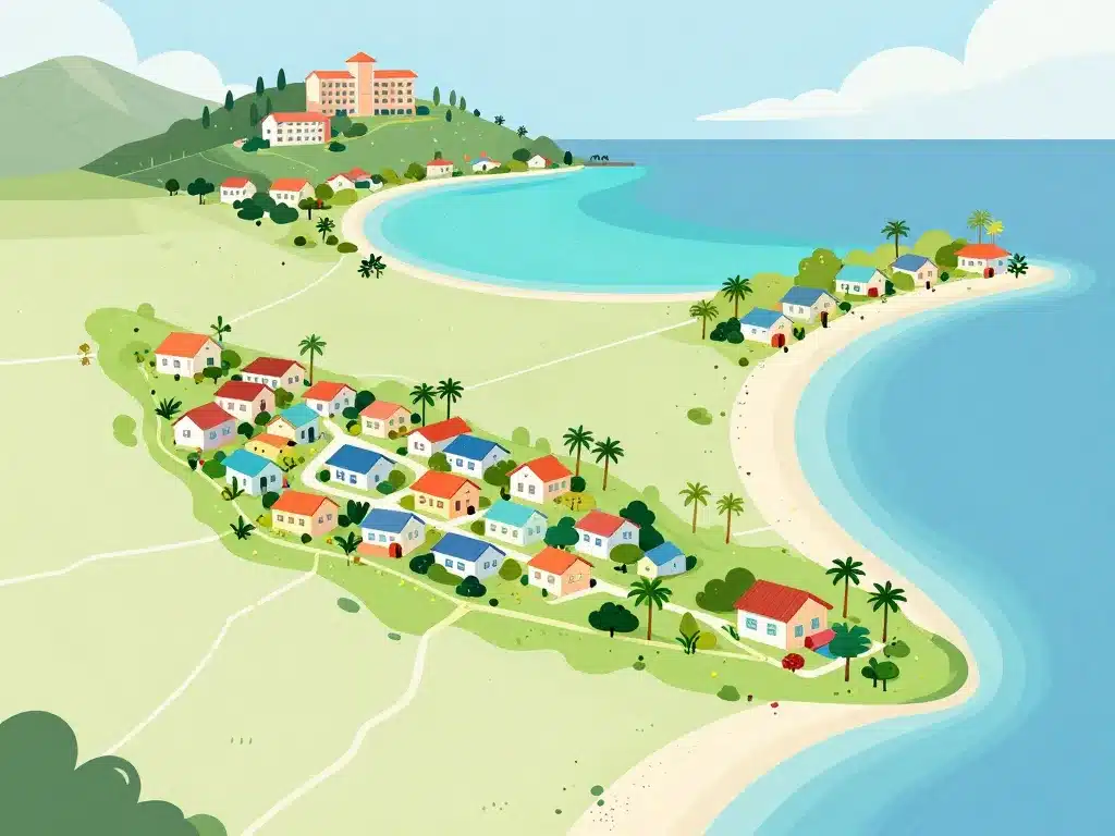 guadeloupe les saintes hotel zones hébergement vue sur baie