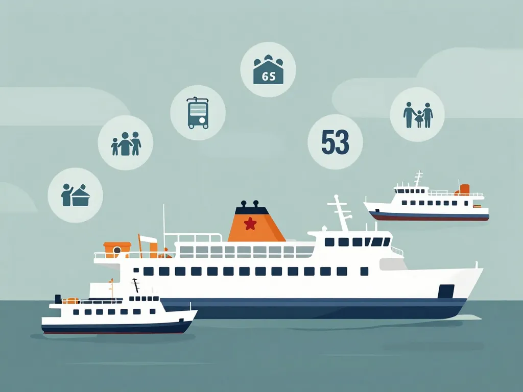 diagramme concept les glénans navette prix facteurs variés