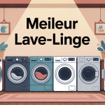 Sélection de meilleur lave linge modernes dans pièce lumineuse