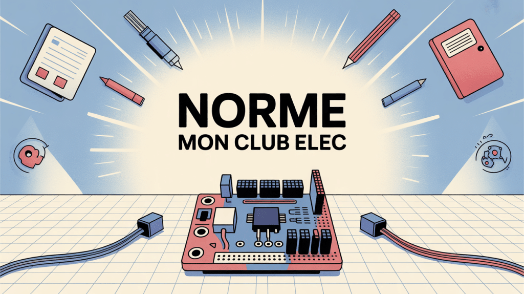 norme mon club elec illustration organisation documentation projets électroniques