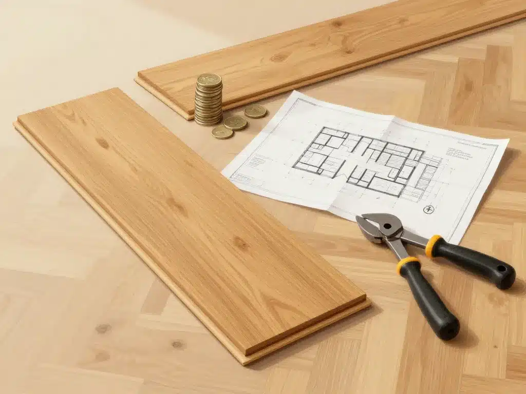 composition parquet en point de hongrie coûts et matériaux